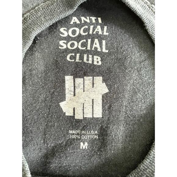 Anti Social Social Club Paranoid Black T-Shirt Medium - Picture 6 of 6